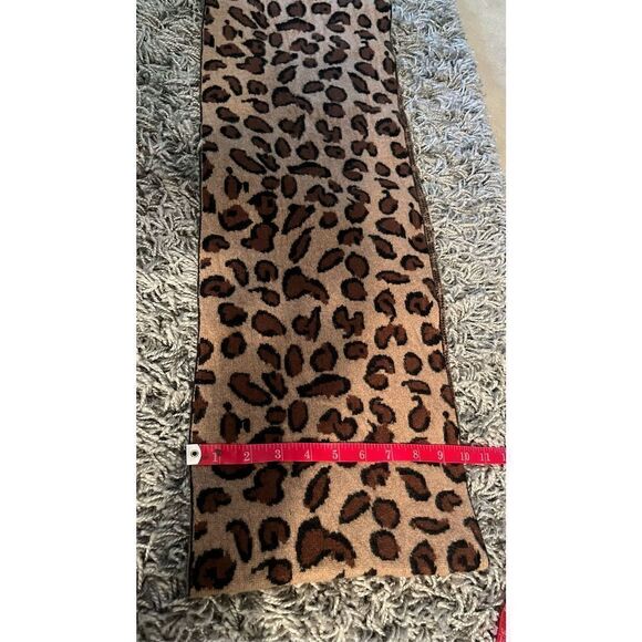 Portolano Leopard Infinity Scarf  - Picture 2 of 6